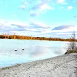 Wood&stone - Modernes Haus In Seenaehe Am Tankumsee Mit Terrasse, Outdoorkueche, Kamin, Homeoffice Bereich & Voll Ausgestatteter Kueche Im Naherholungsgebiet Isenbüttel