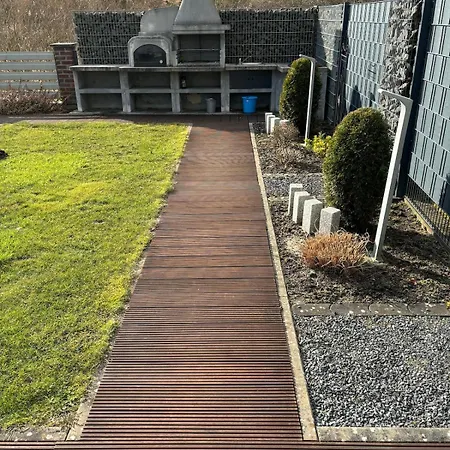 Wood&stone - Modernes Haus In Seenaehe Am Tankumsee Mit Terrasse, Outdoorkueche, Kamin, Homeoffice Bereich & Voll Ausgestatteter Kueche Im Naherholungsgebiet