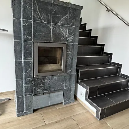Wood&stone - Modernes Haus In Seenaehe Am Tankumsee Mit Terrasse, Outdoorkueche, Kamin, Homeoffice Bereich & Voll Ausgestatteter Kueche Im Naherholungsgebiet Apartman *