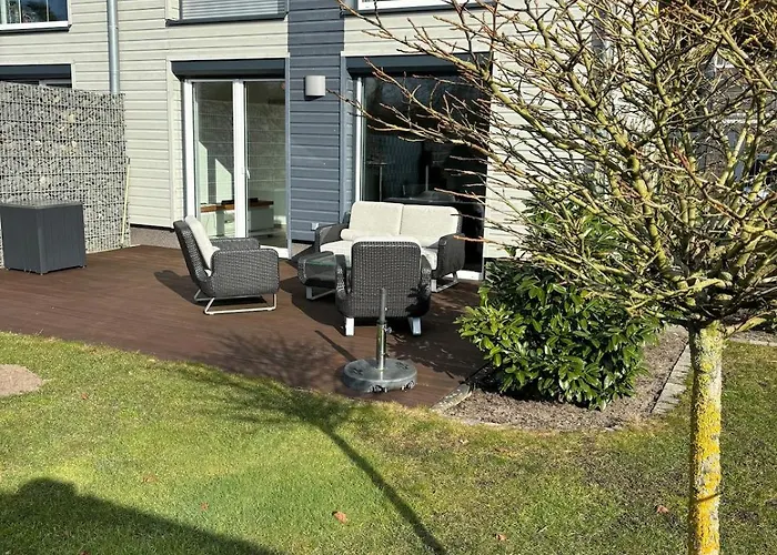 Wood&stone - Modernes Haus In Seenaehe Am Tankumsee Mit Terrasse, Outdoorkueche, Kamin, Homeoffice Bereich & Voll Ausgestatteter Kueche Im Naherholungsgebiet * Isenbüttel