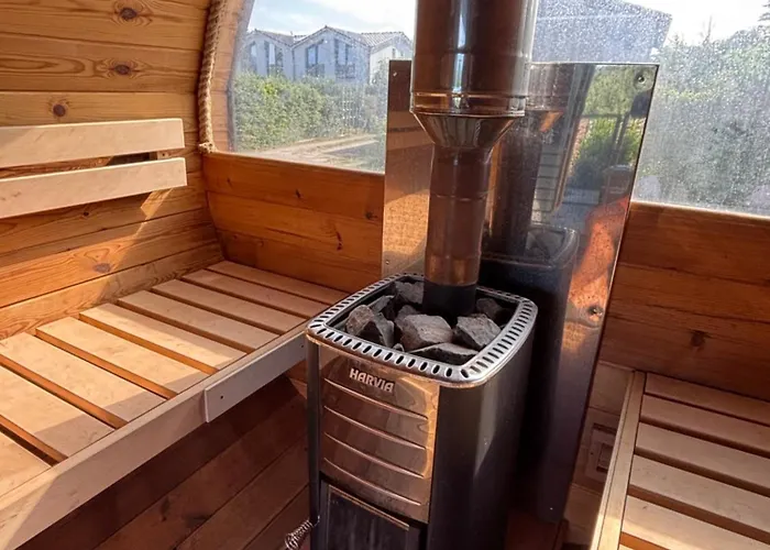 Wood&stone - Modernes Haus In Seenaehe Am Tankumsee Mit Terrasse, Outdoorkueche, Kamin, Homeoffice Bereich & Voll Ausgestatteter Kueche Im Naherholungsgebiet *
